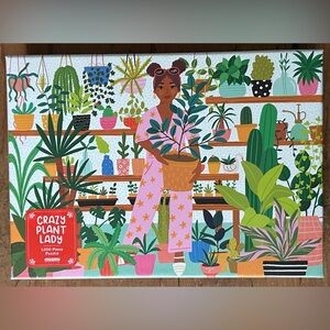 NEW Crazy Plant Lady 1000 piece puzzle-Workman Puzzle